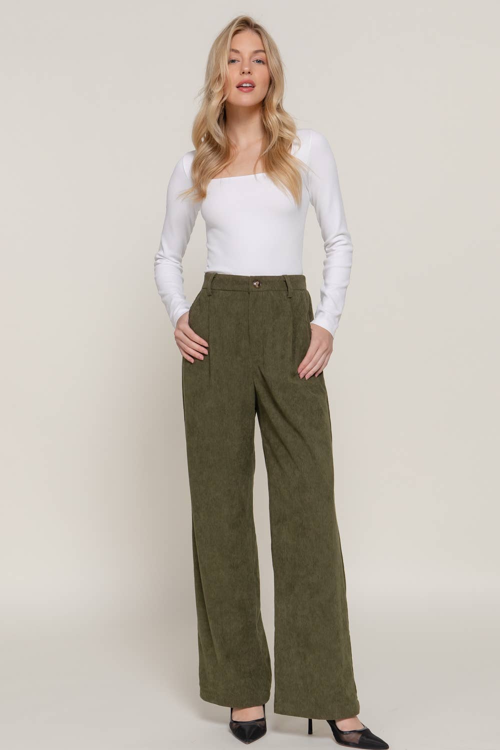 Corduroy Trouser Pants