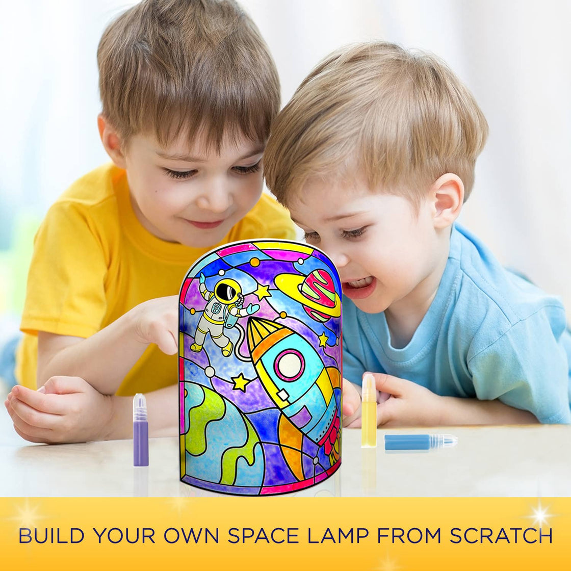 DIY Space Night Lamp Kids Craft Kit