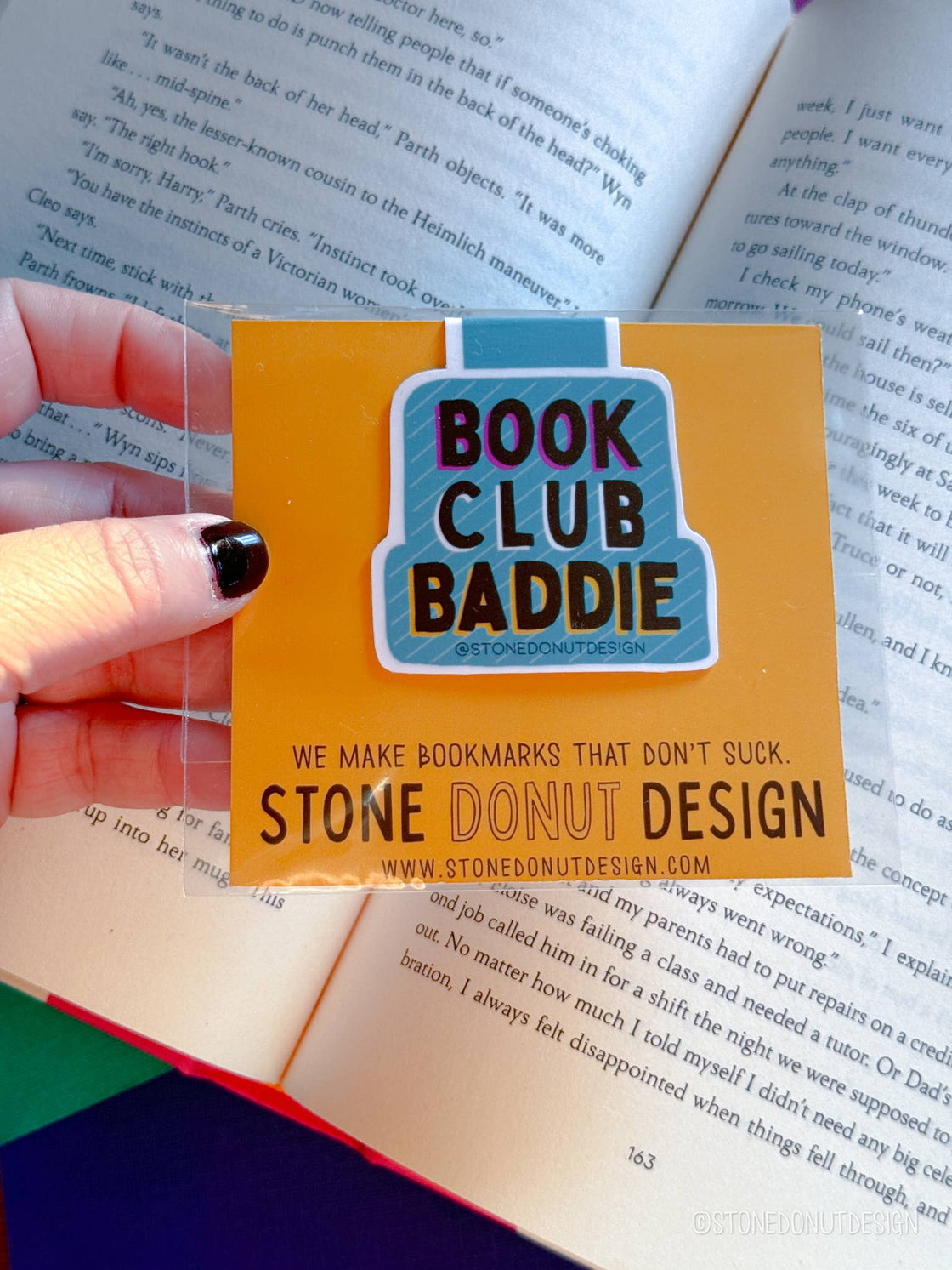 Book Club Baddie Magnetic Bookmark