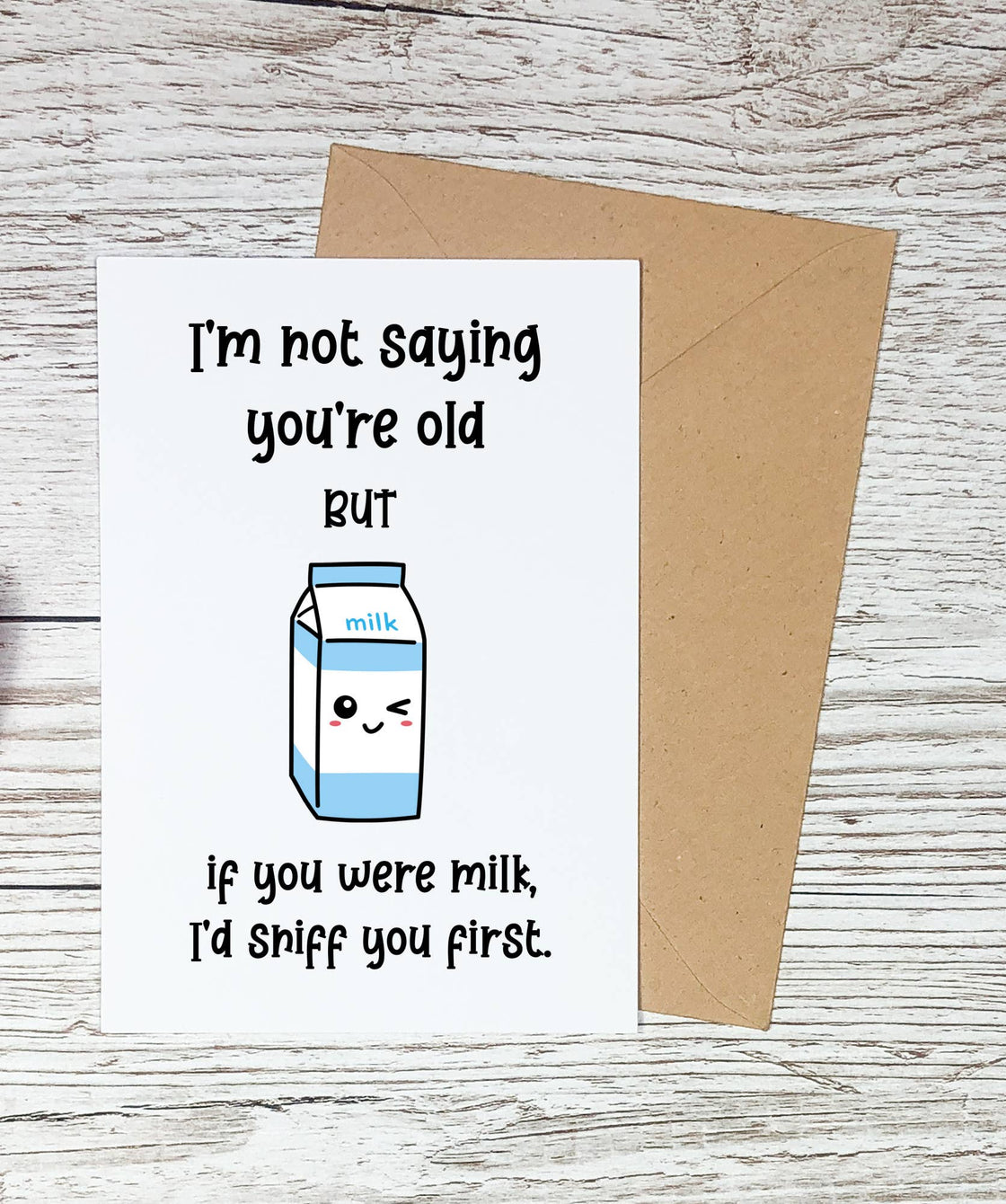 Funny Aging Humor Birthday Card