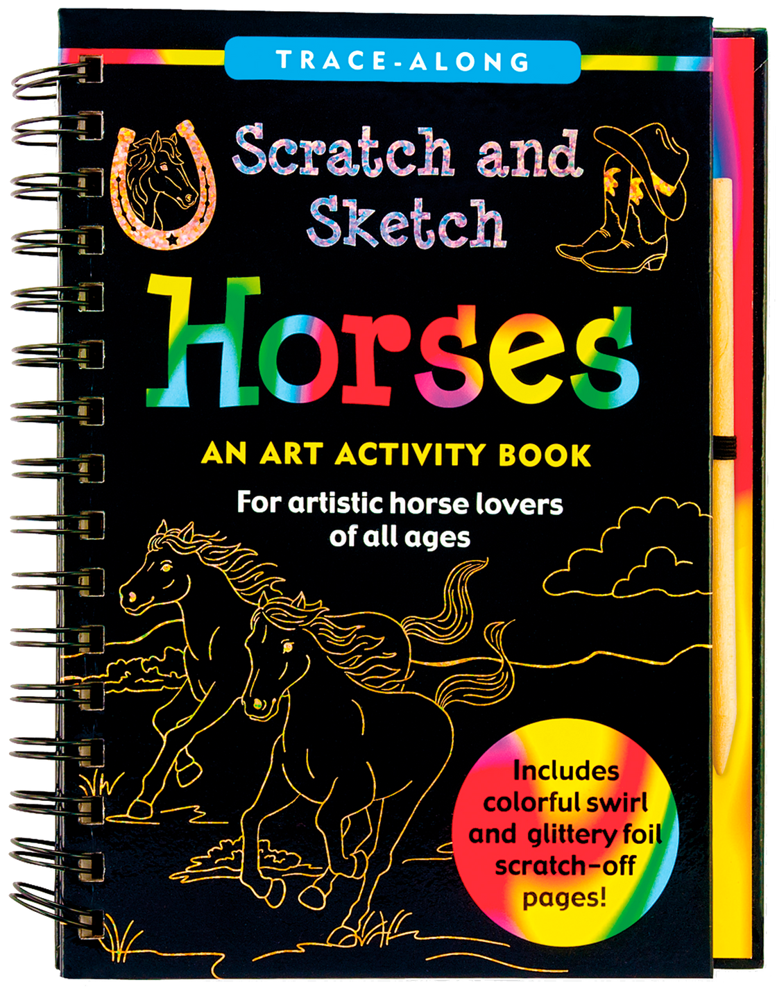 Scratch & Sketch: Horses