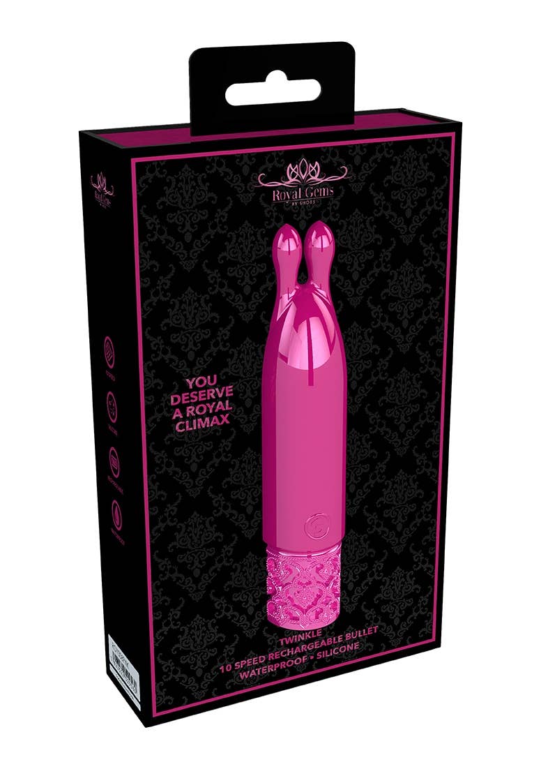 Twinkle - Rechargeable Silicone Bullet