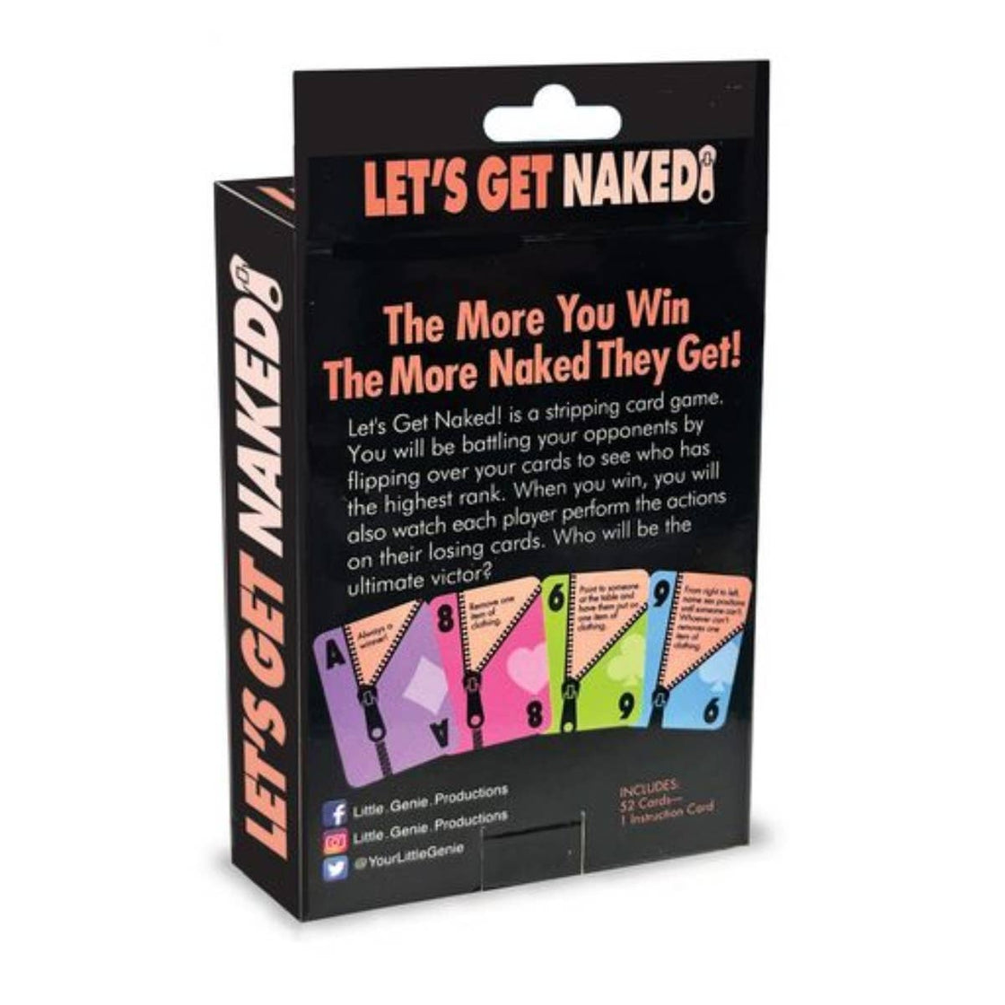 Little Genie Lets Get Naked Party Card Game