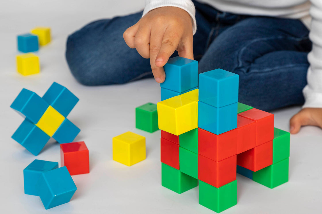 Magnetic Dinosaur Puzzle Blocks Kit