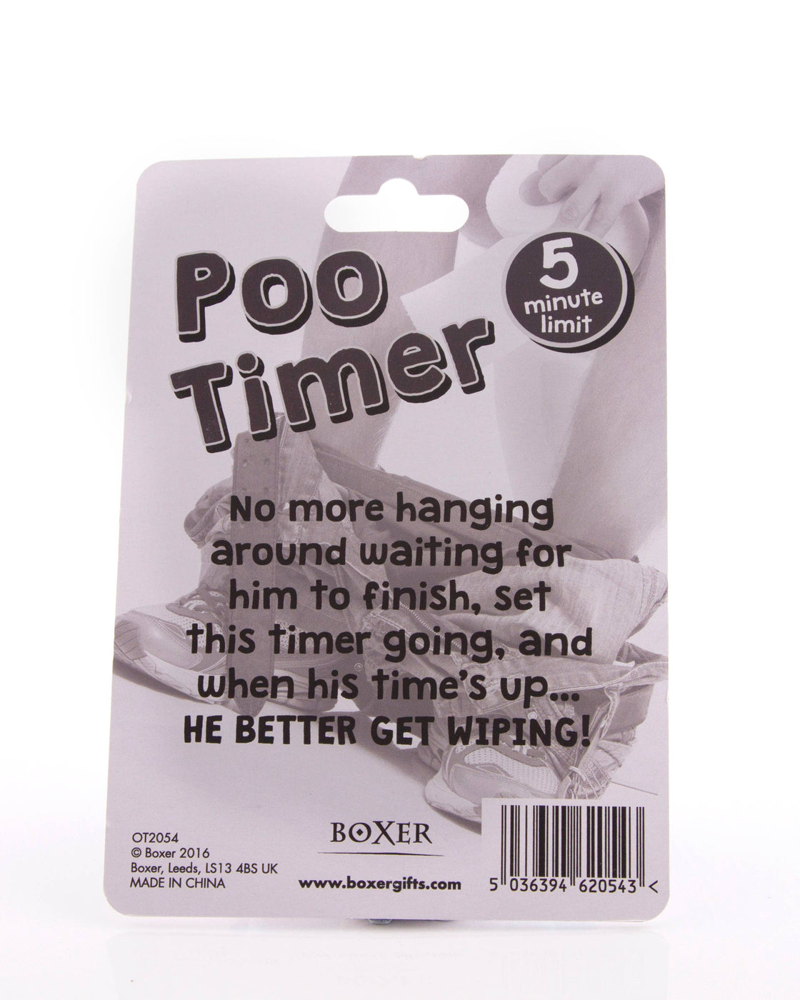 Poo Timer - Joke/Gag Gifts For Men - Funny Dad/Husband Gifts