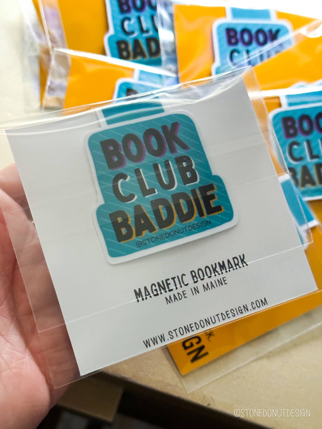 Book Club Baddie Magnetic Bookmark