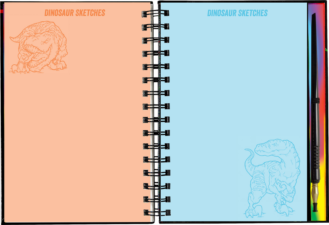 Scratch & Sketch Extreme Dinosaurs