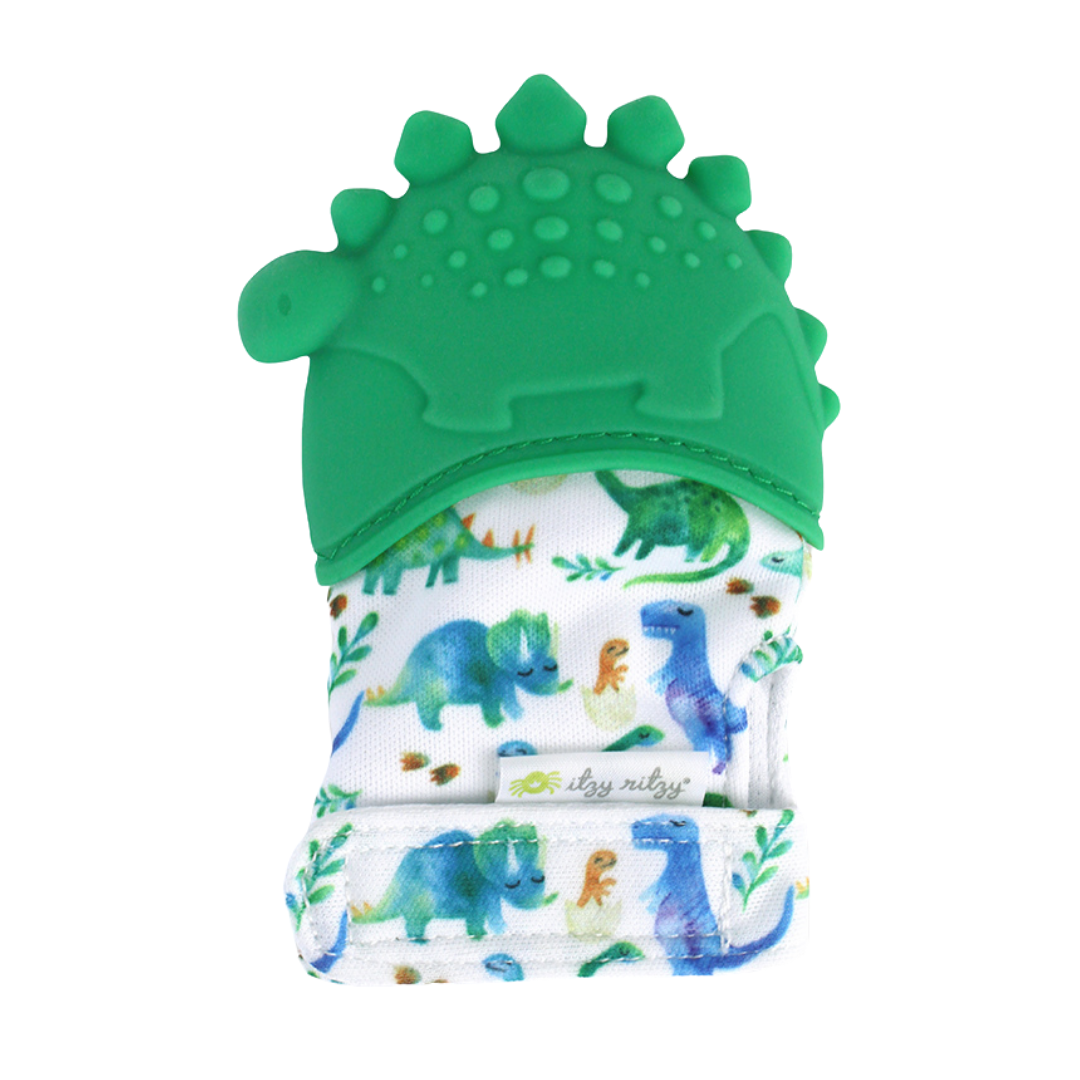 Itzy Mitt™ Silicone Teething Mitts: Fox