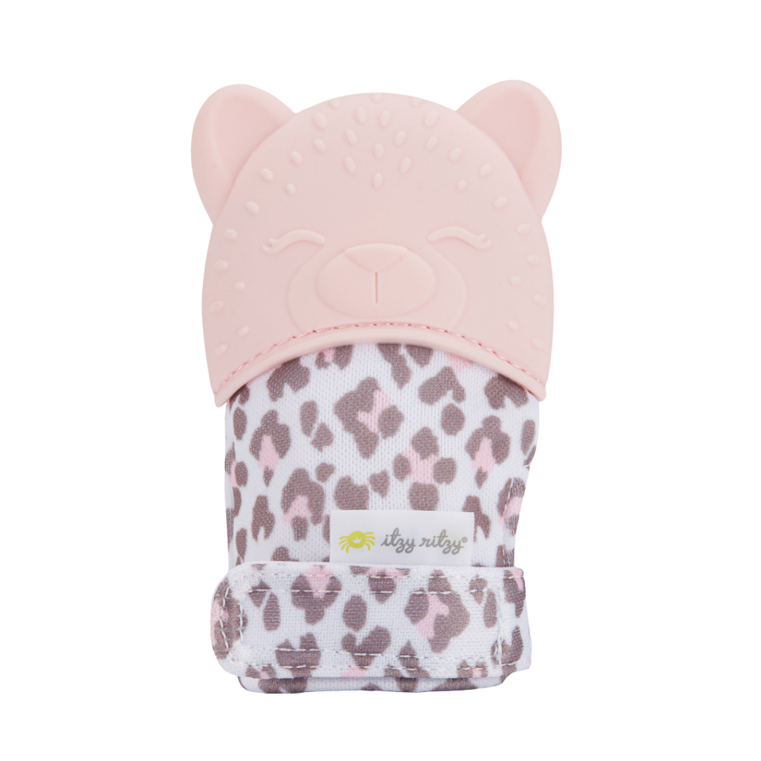 Itzy Mitt™ Silicone Teething Mitts: Fox