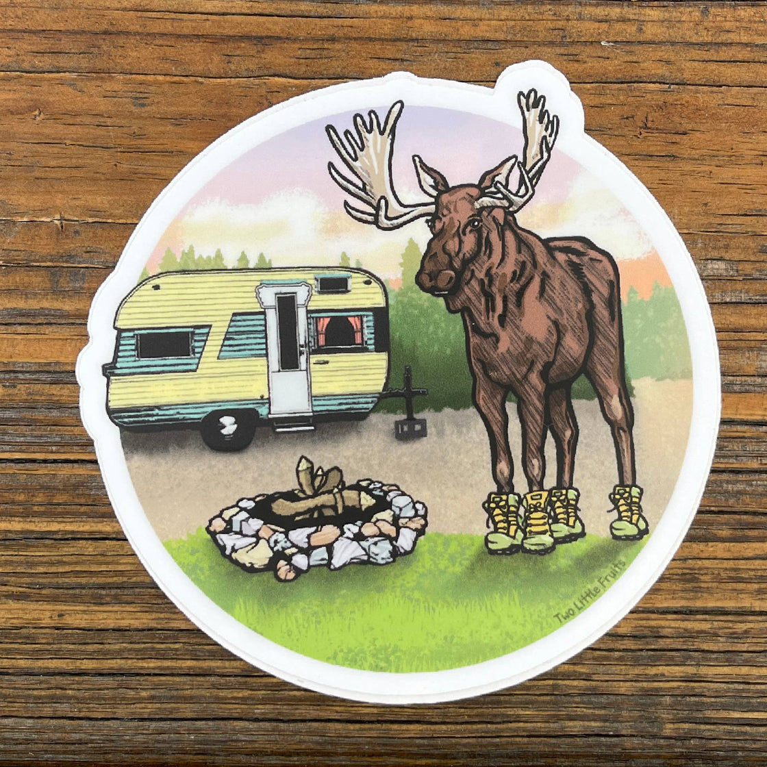 Moose Sticker