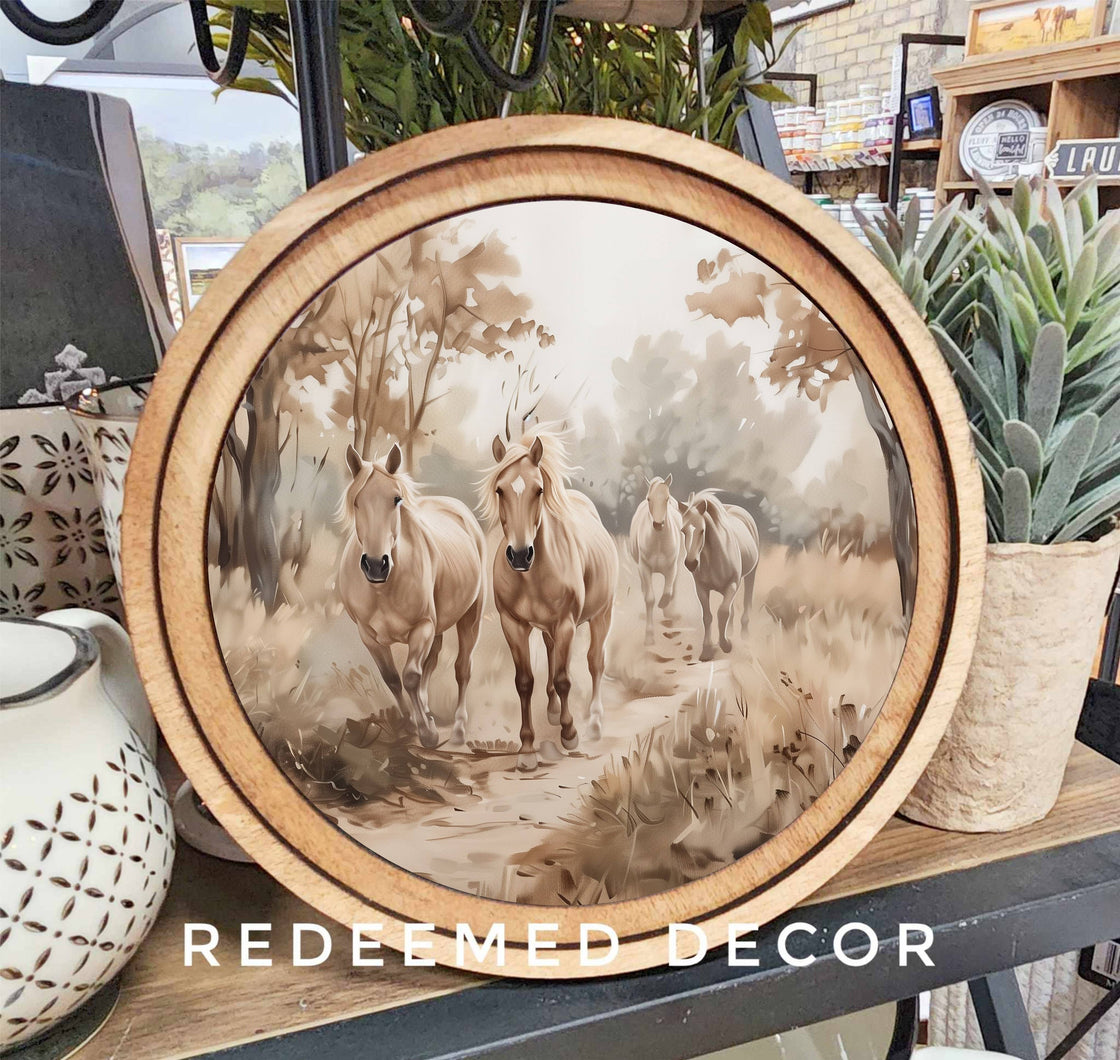 Wooden Art Decor