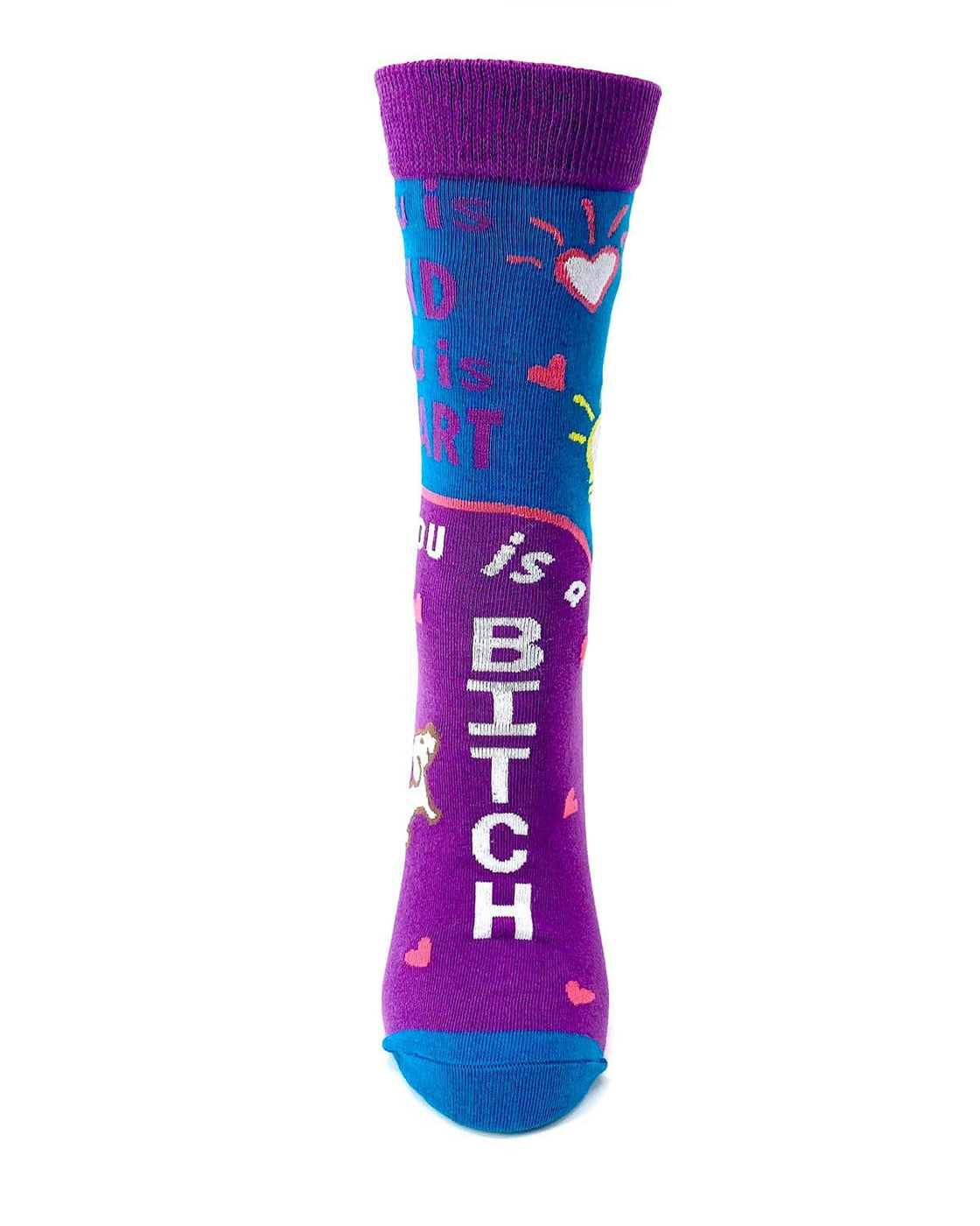 You is Kind, You is Smart, You is a Bitch Women's Crew Socks