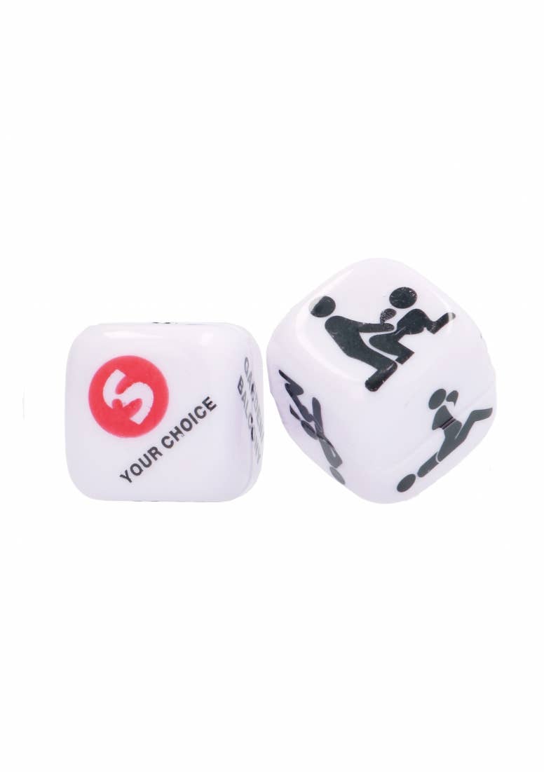 Take the Gamble Sex Dice: White