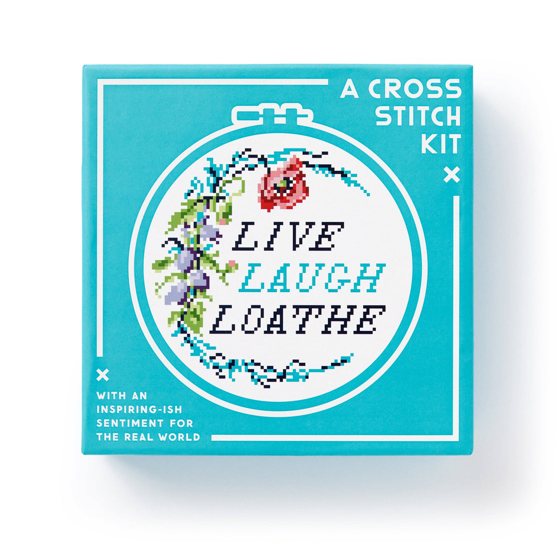 Brass Monkey - Live Laugh Loathe Cross Stitch Kit