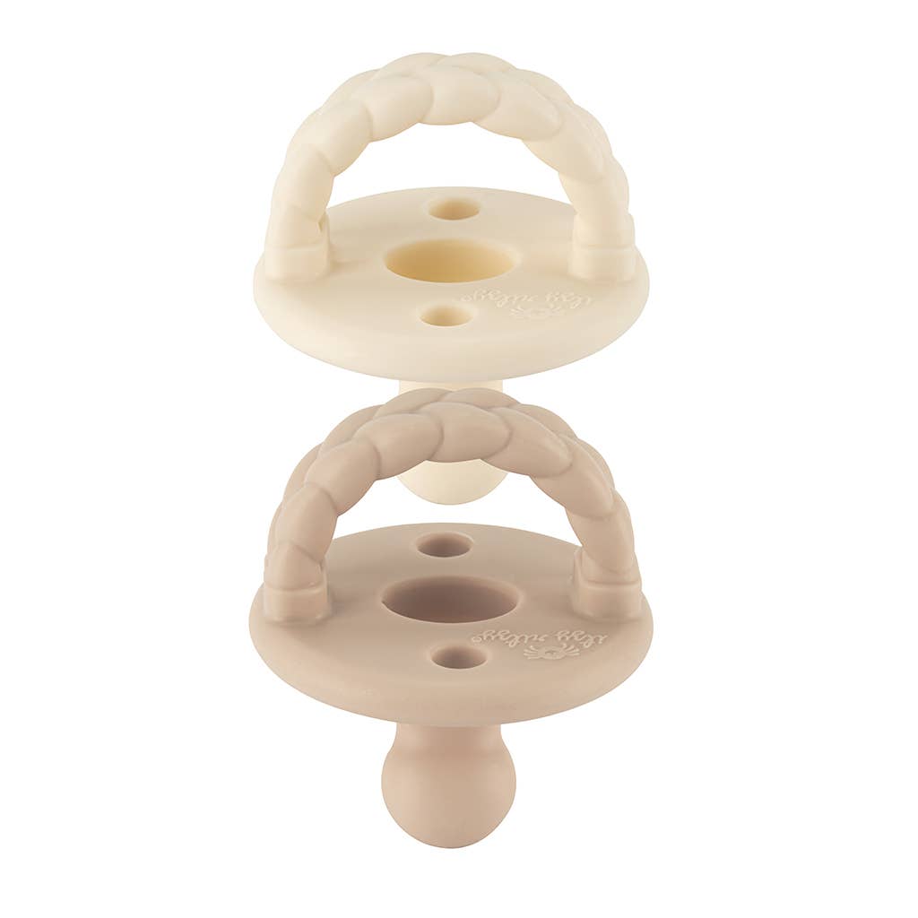 Sweetie Soother™ Orthodontic Pacifier Sets: Neutral / 0-6 Months