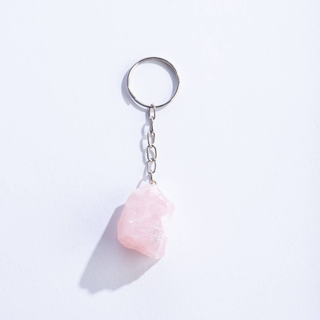 Rose Quartz (Keychain)