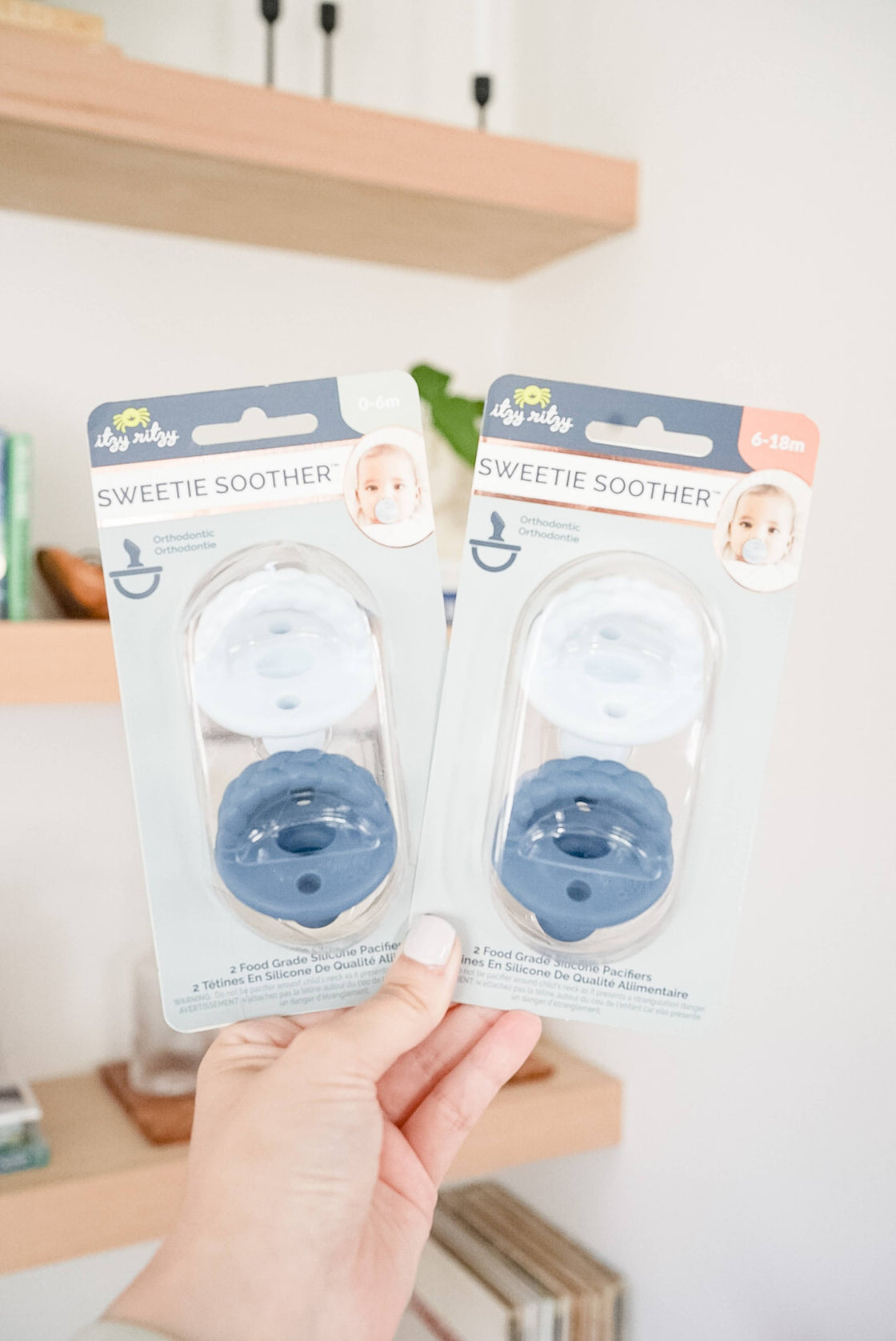 Sweetie Soother™ Orthodontic Pacifier Sets: Neutral / 0-6 Months