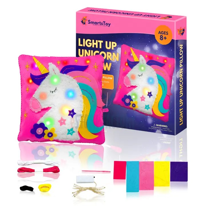 Unicorn Pillow Sewing Kit