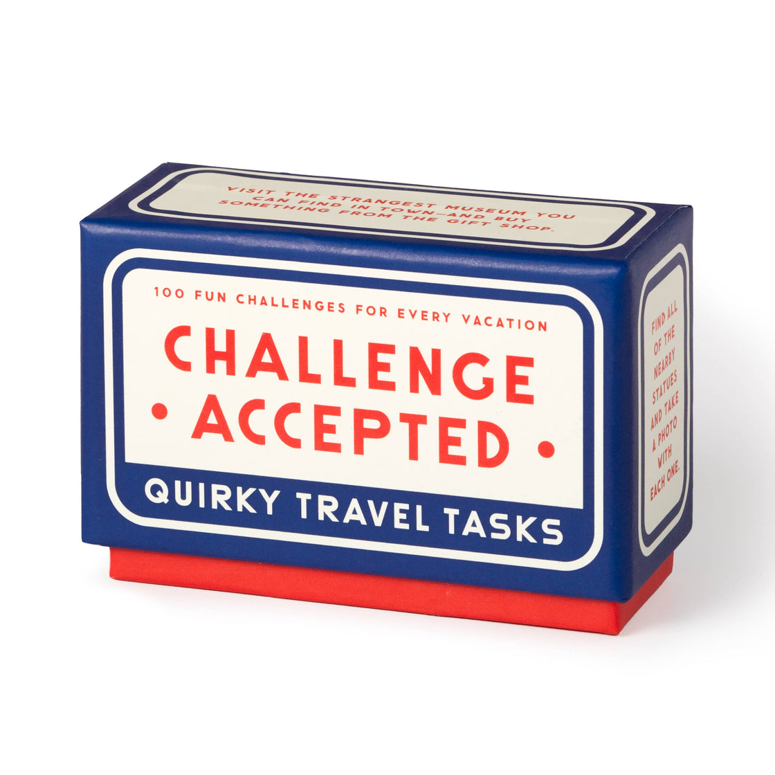 Challenge Accepted Travel Tasks Card Deck