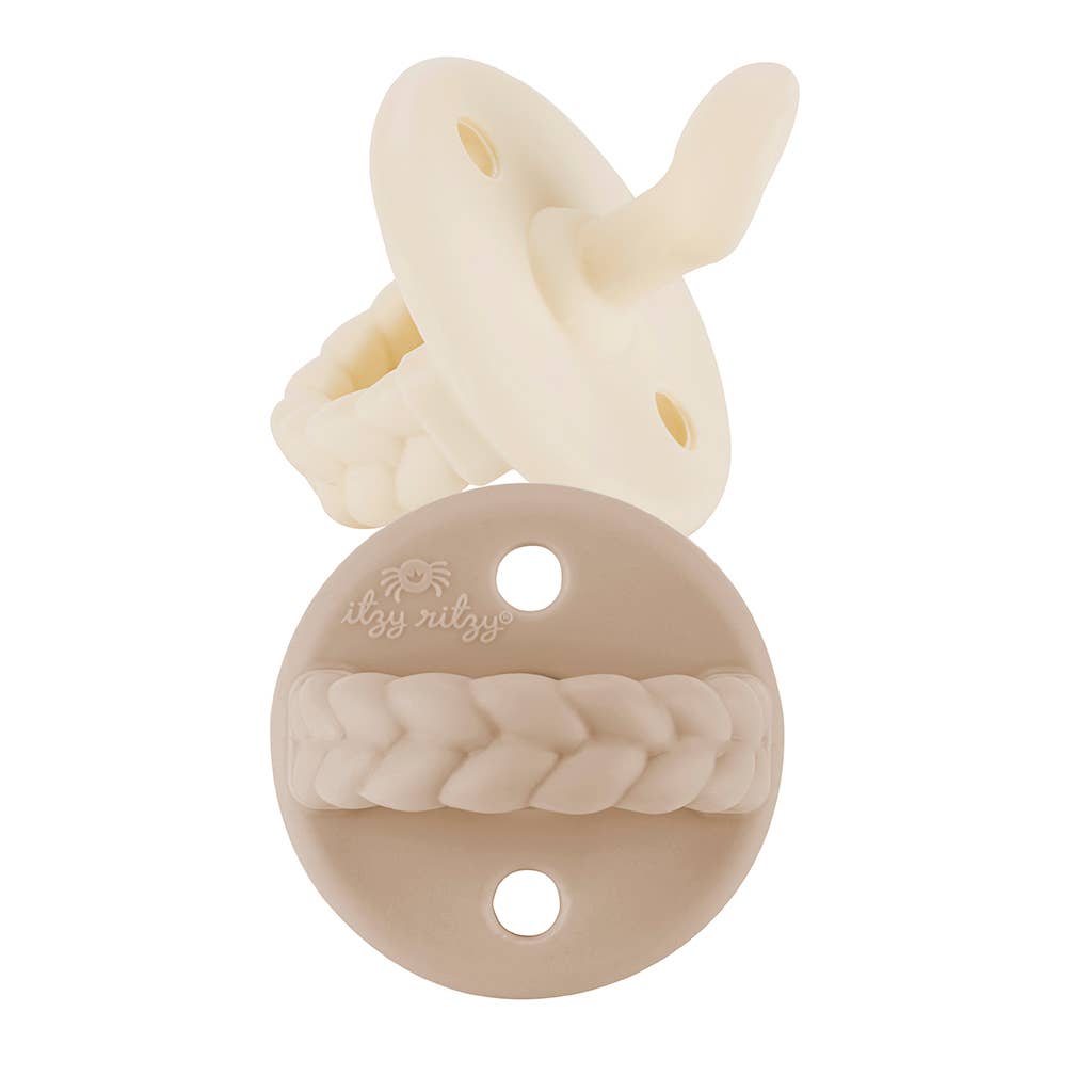 Sweetie Soother™ Orthodontic Pacifier Sets: Neutral / 0-6 Months