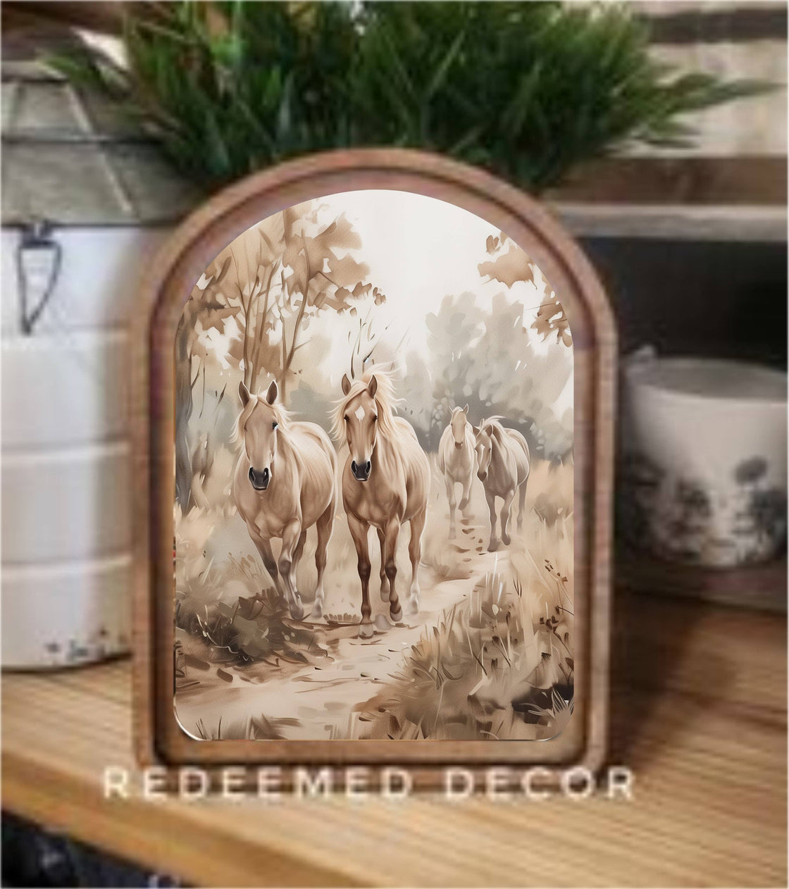 Wooden Art Decor