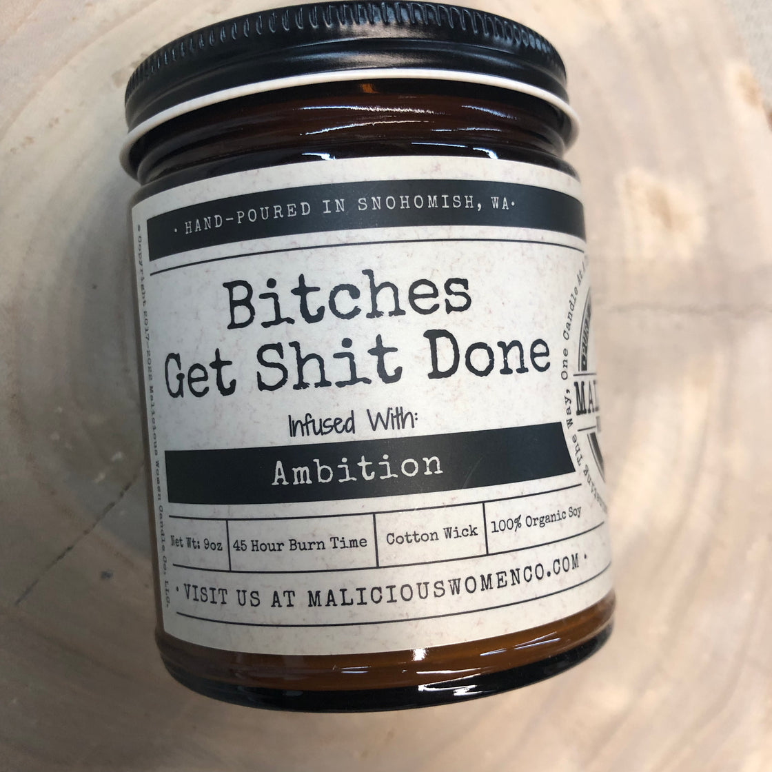Bitches Get Shit Done - Infused with Ambition - Pink Chandelier