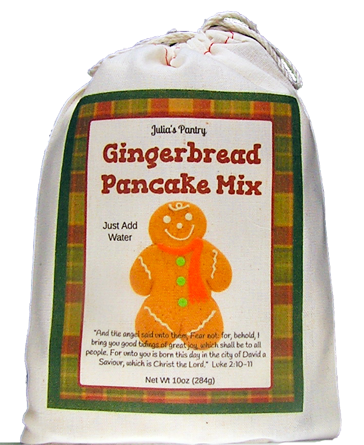 Gingerbread Pancake Mix