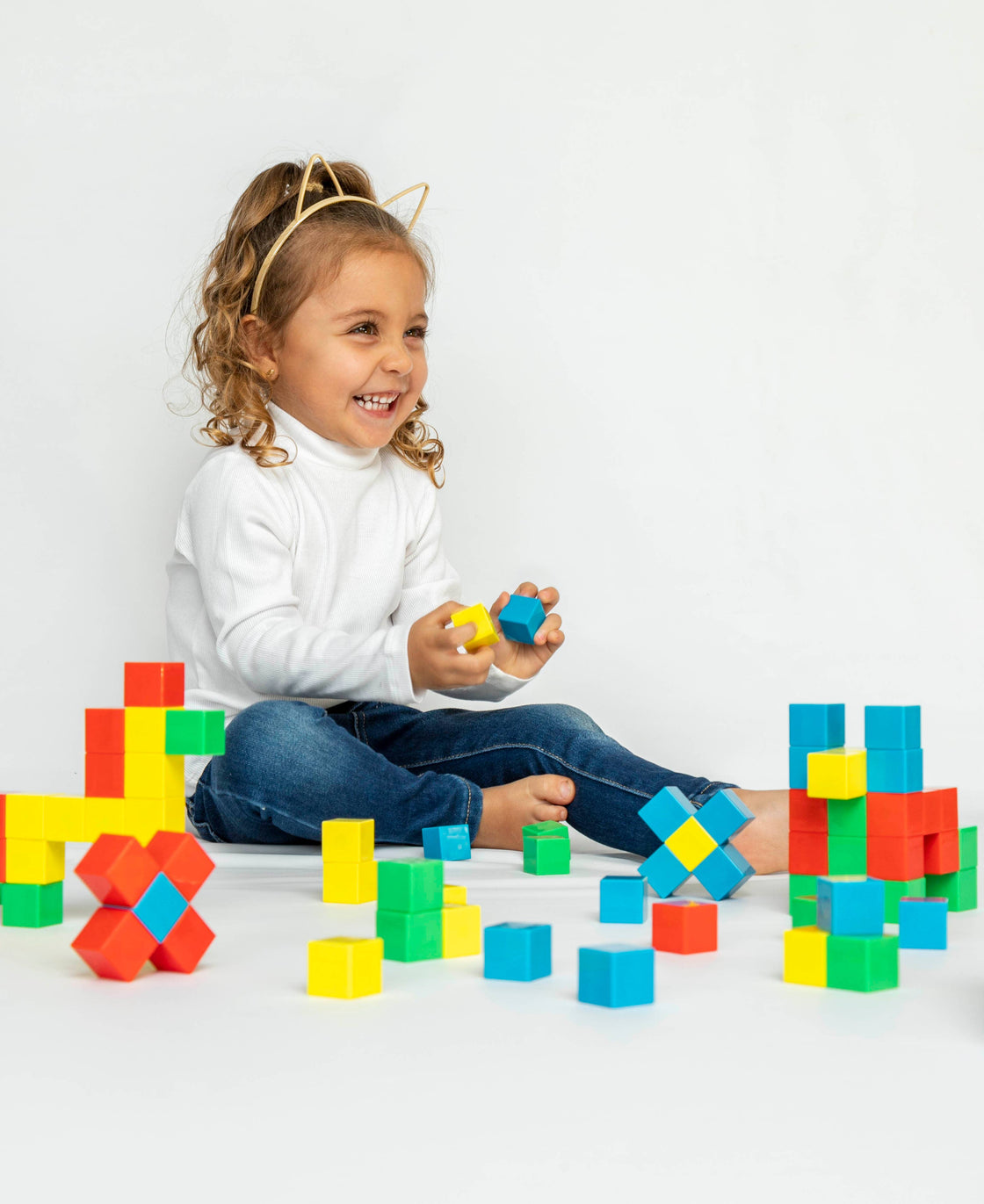 Magnetic Dinosaur Puzzle Blocks Kit