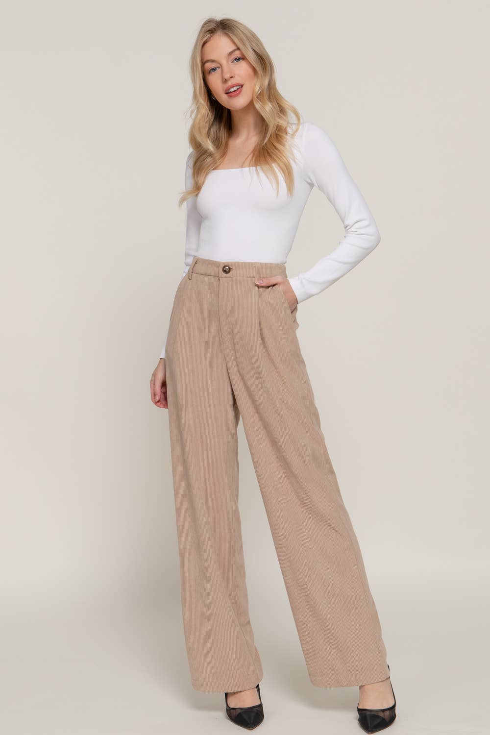 Corduroy Trouser Pants