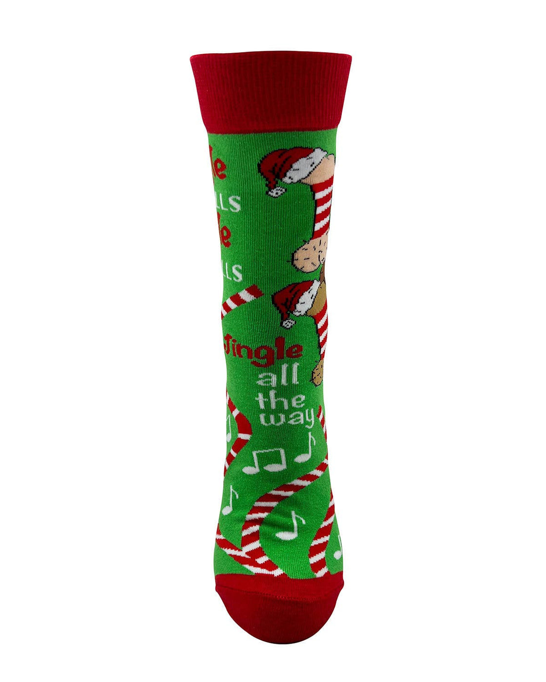 Jingle Balls and Festive Dicks Sassy Women's Novelty Socks