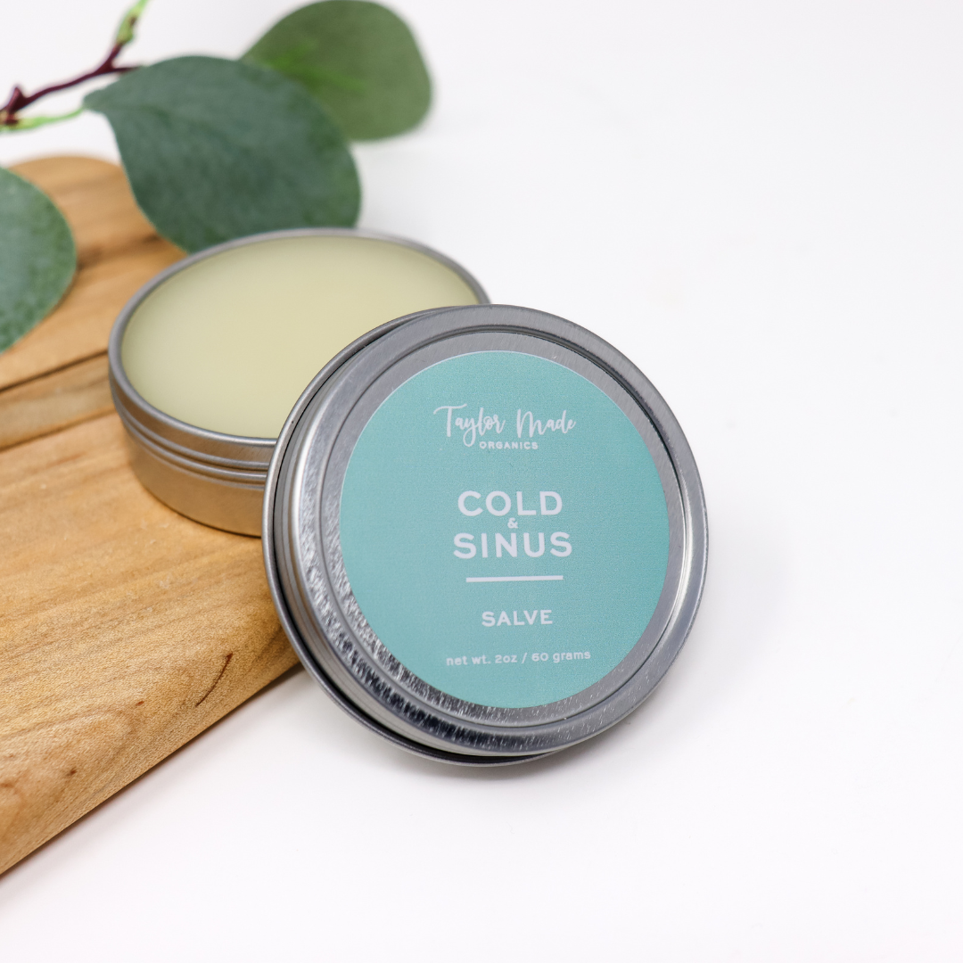 Taylor Made Organics - Cold & Sinus Salve | Organic