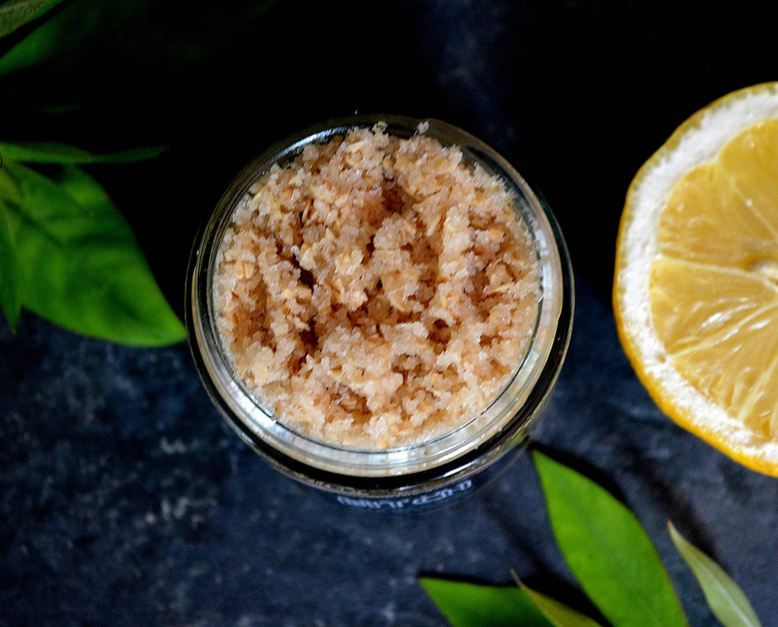 Green Tea & Oatmeal Face Scrub. Oatmeal & Honey Scrub.