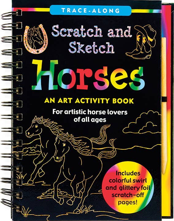 Scratch & Sketch: Horses