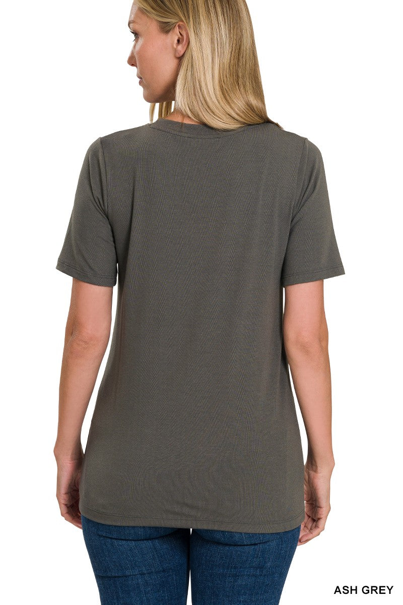 Short Sleeve Round Neck Tee