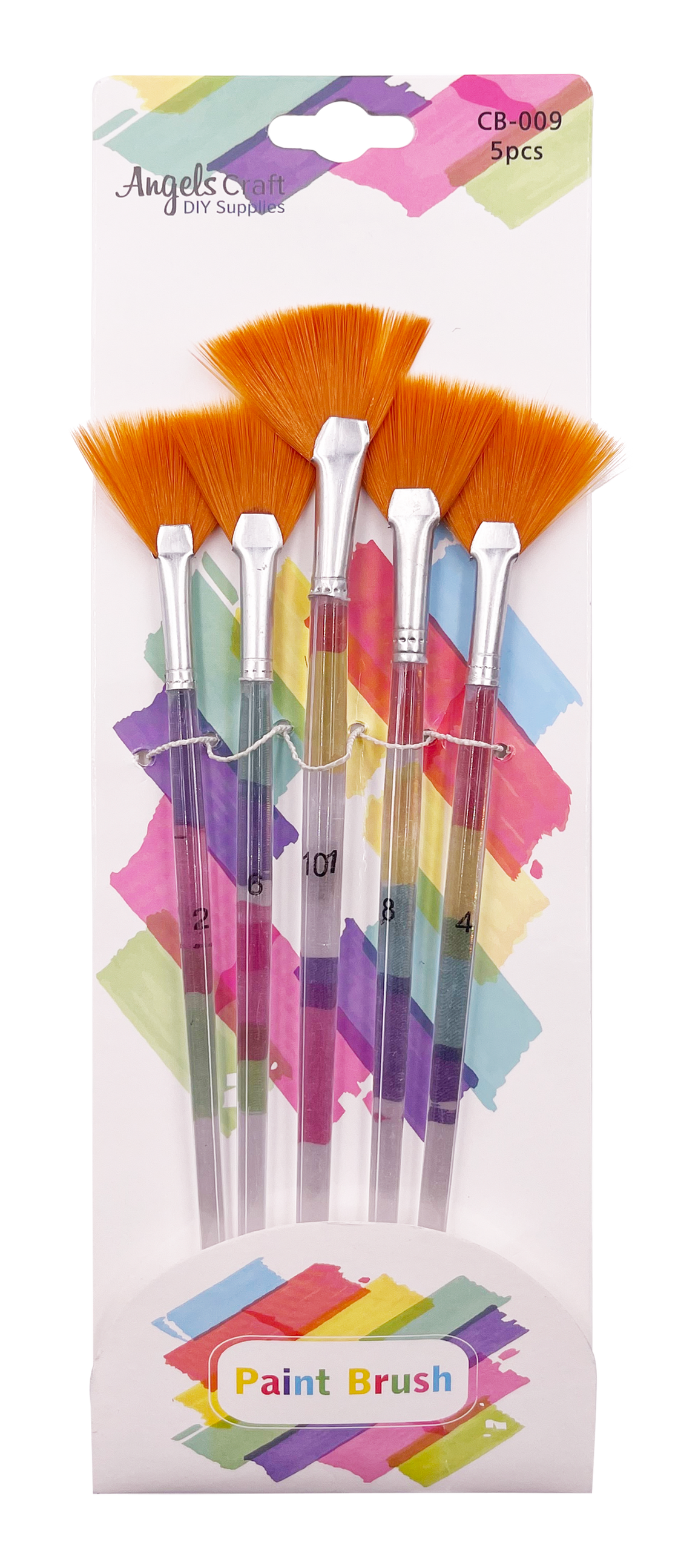 Angels Craft - Paint Brush Set, 5-ct