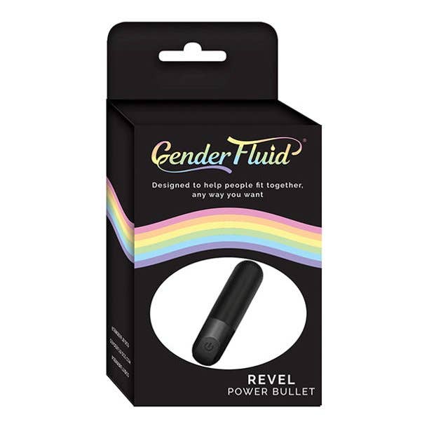 Gender Fluid Revel Power Bullet - Black