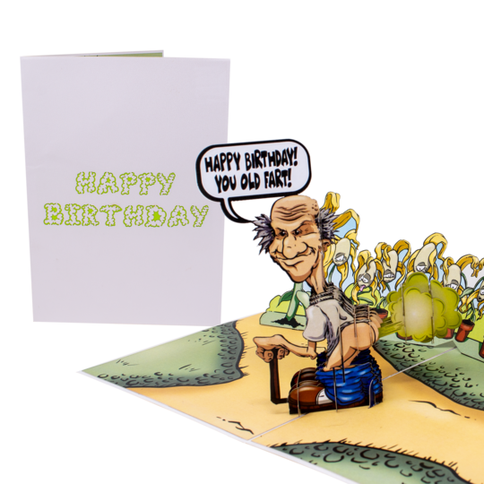 Old Fart Birthday Card